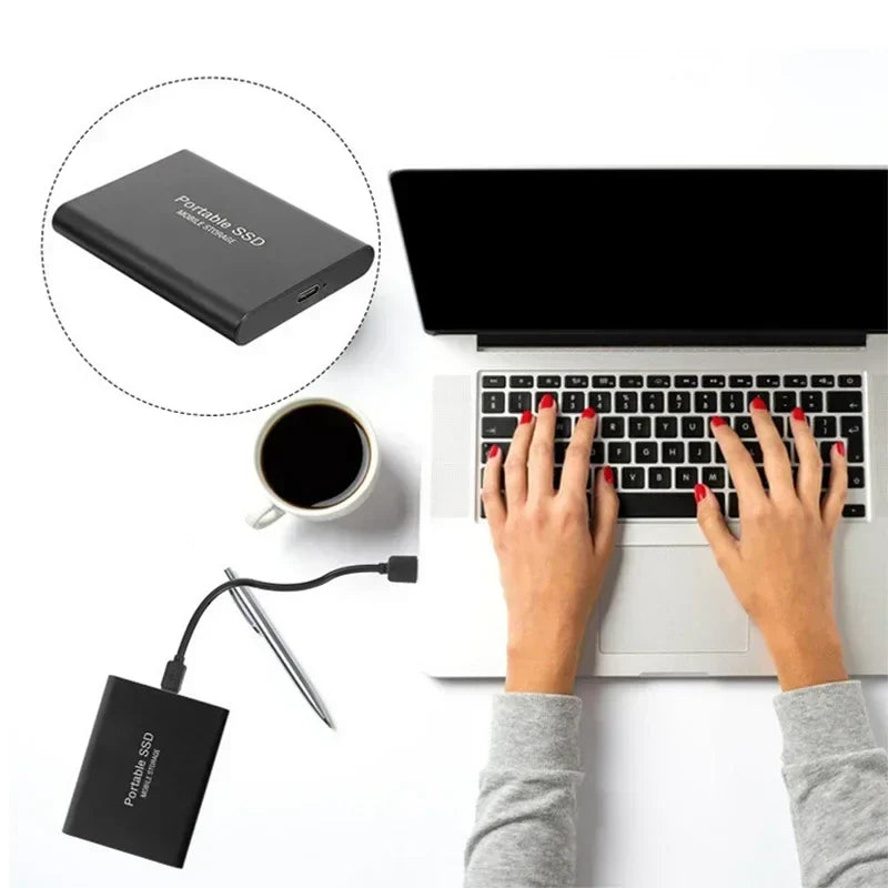 Externe SSD Draagbaar Mobiele Opslag Snelle Opslag Laptop PC
