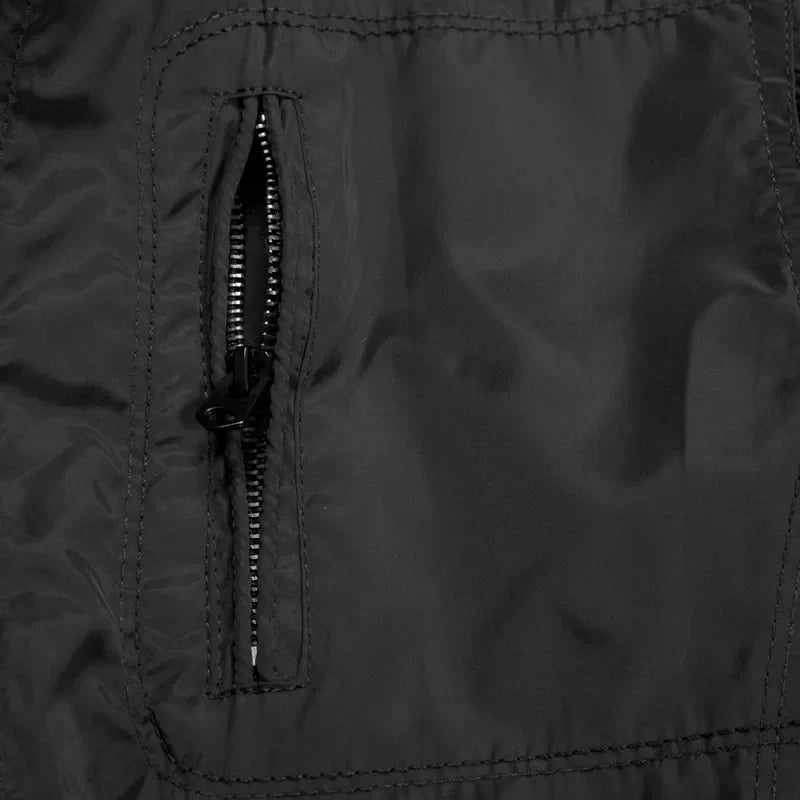 Multi-Pocket Jack voor heren – Stijlvolle en praktische jas met zakken