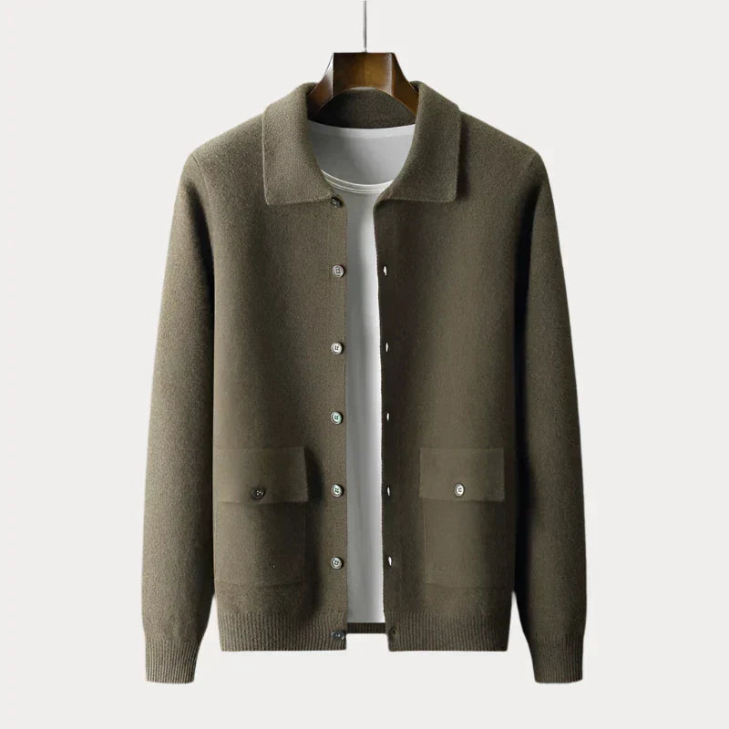Vest voor heren – Knoopsluiting en voorkantzak, stijlvol en casual