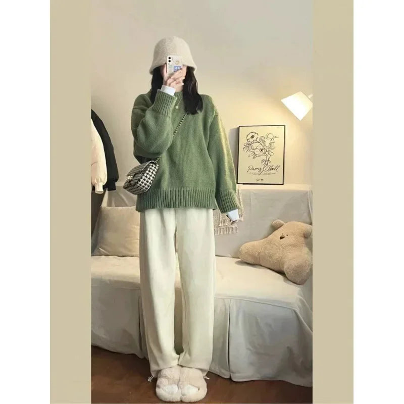 Sweatshirt Dames – Retro Sweatshirt van Katoen met Comfortabele Pasvorm