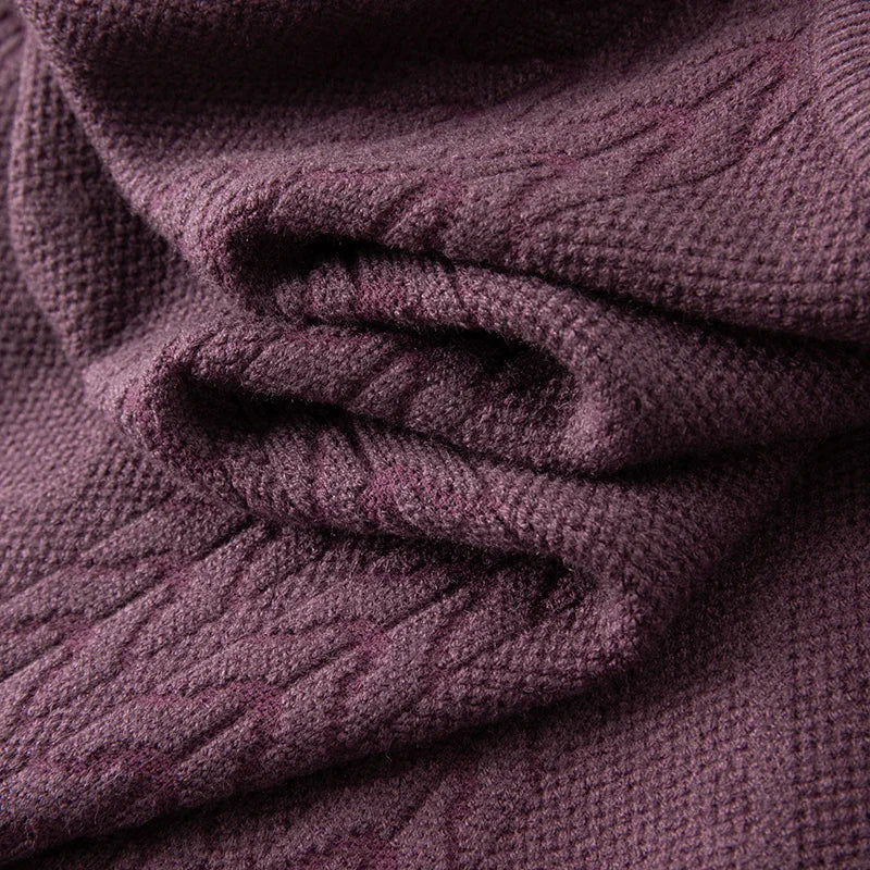 Heren Trui Ronde Hals – Comfortabele Gebreide Trui voor Herfst en Winter