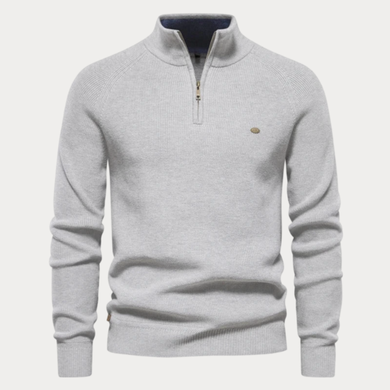 Heren-Pullover met Rits – Comfortabele en Stijlvolle Sweater voor Koude Dagen
