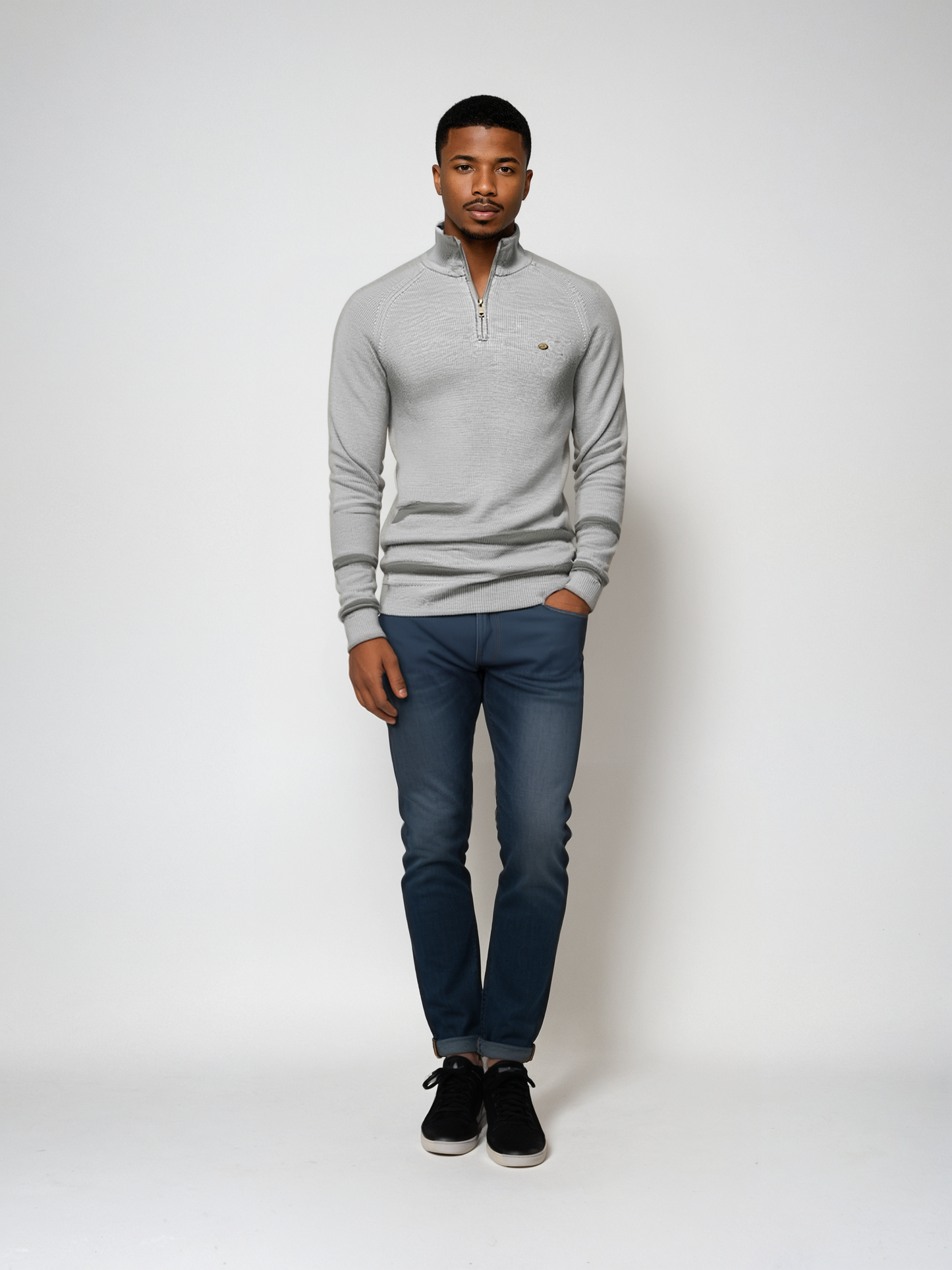 Heren-Pullover met Rits – Comfortabele en Stijlvolle Sweater voor Koude Dagen