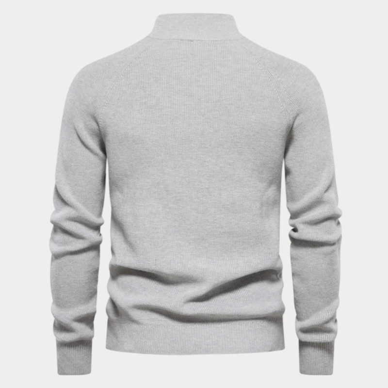 Heren-Pullover met Rits – Comfortabele en Stijlvolle Sweater voor Koude Dagen