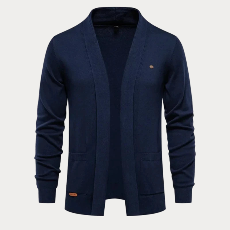 Heren Vest Open Voorkant – Stijlvol Gebreid Vest voor Casual en Formele Gelegenheden