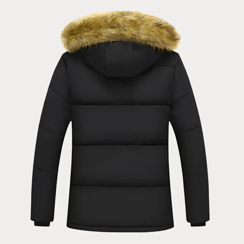 Heren Winter Parka – Warme Jas met Voorkeurzakken en Waterdichte Bescherming