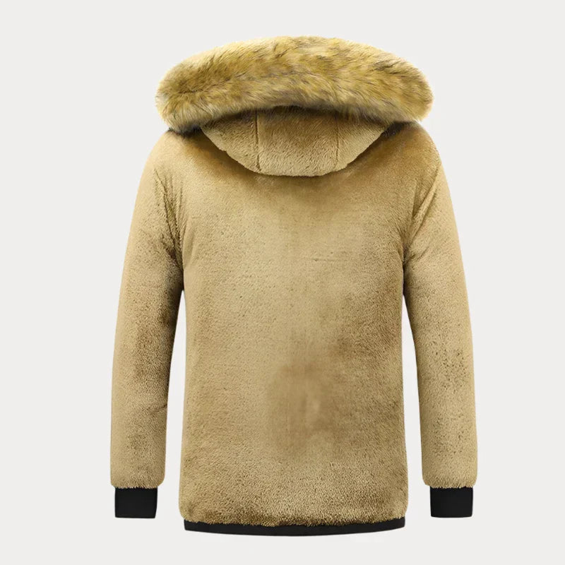 Heren Winter Parka – Warme Jas met Voorkeurzakken en Waterdichte Bescherming