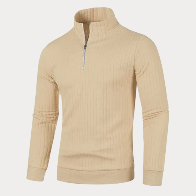 Half Zip Pullover heren – Comfortabele fleece trui voor casual en sportief