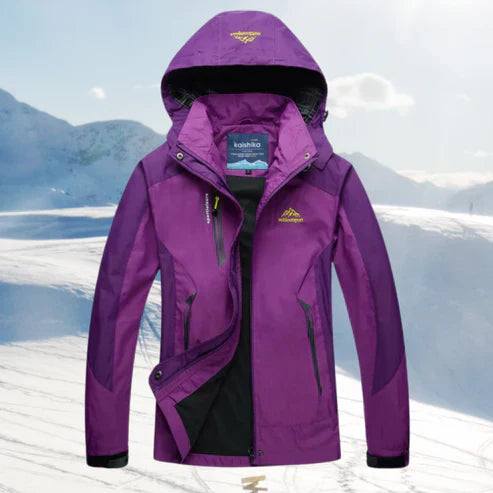Dames Outdoor-Kapuzenjacke – Waterdichte en ademende hoodie voor buitenactiviteiten