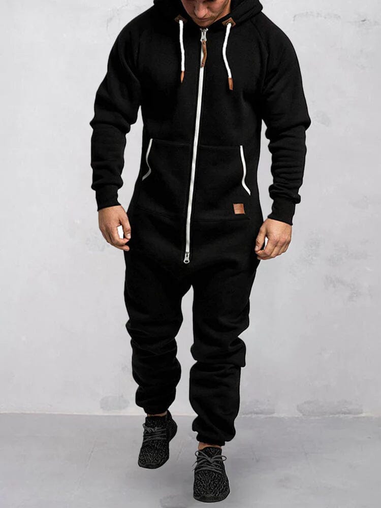 Jumpsuit heren met capuchon – Comfortabele en stijlvolle jumpsuit voor casual gebruik