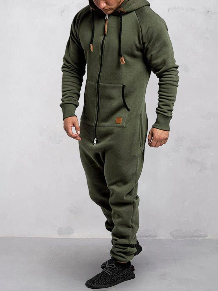 Jumpsuit heren met capuchon – Comfortabele en stijlvolle jumpsuit voor casual gebruik