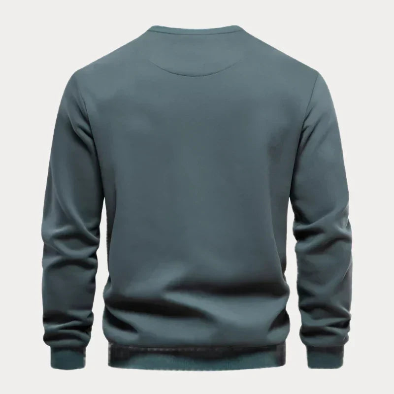 Herenpullover – Comfortabele trui met borstzak voor casual en formele looks