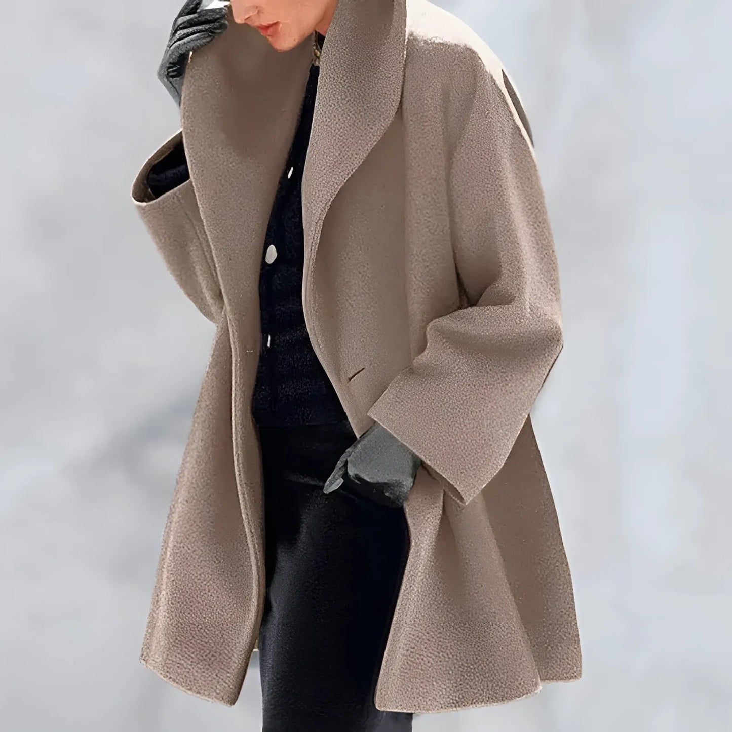 Winterjack voor dames – Oversized warme jas met capuchon en stijlvol ontwerp