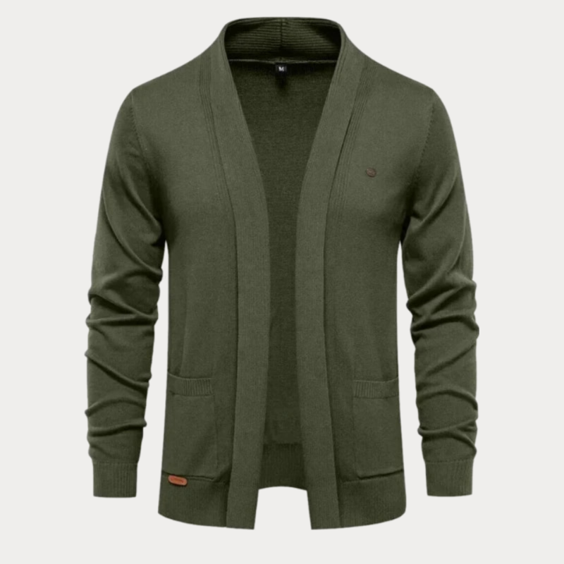 Heren Vest Open Voorkant – Stijlvol Gebreid Vest voor Casual en Formele Gelegenheden