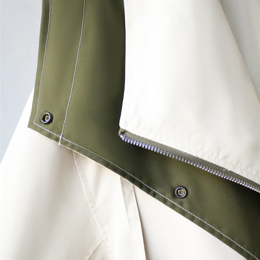Trenchcoat dames – Elegante lange jas van hoogwaardige stof voor herfst en winter