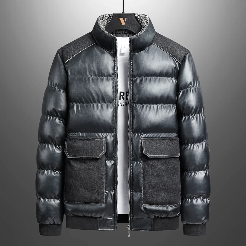 Winterjack voor heren – Gequilt jack met frontzakken, warm en stijlvol