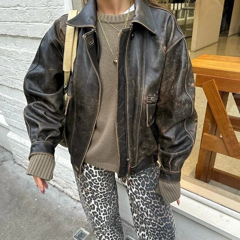 Damesbroek luipaardprint – Trendy broek met elastische taille en comfortabele pasvorm