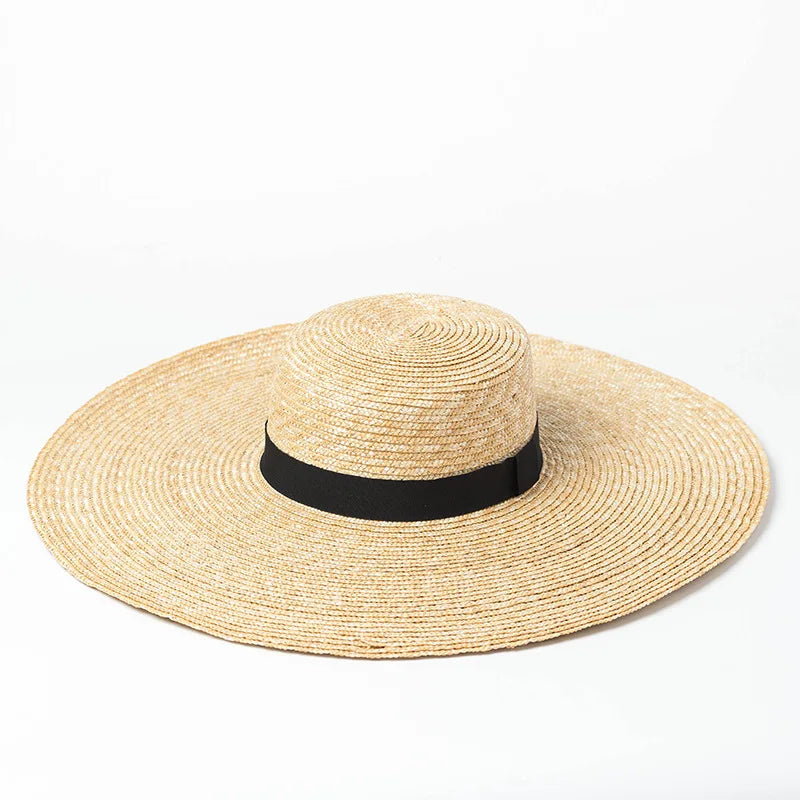 Hoed Rieten – Elegante zomerhoed voor dames met brede rand en stijlvol ontwerp