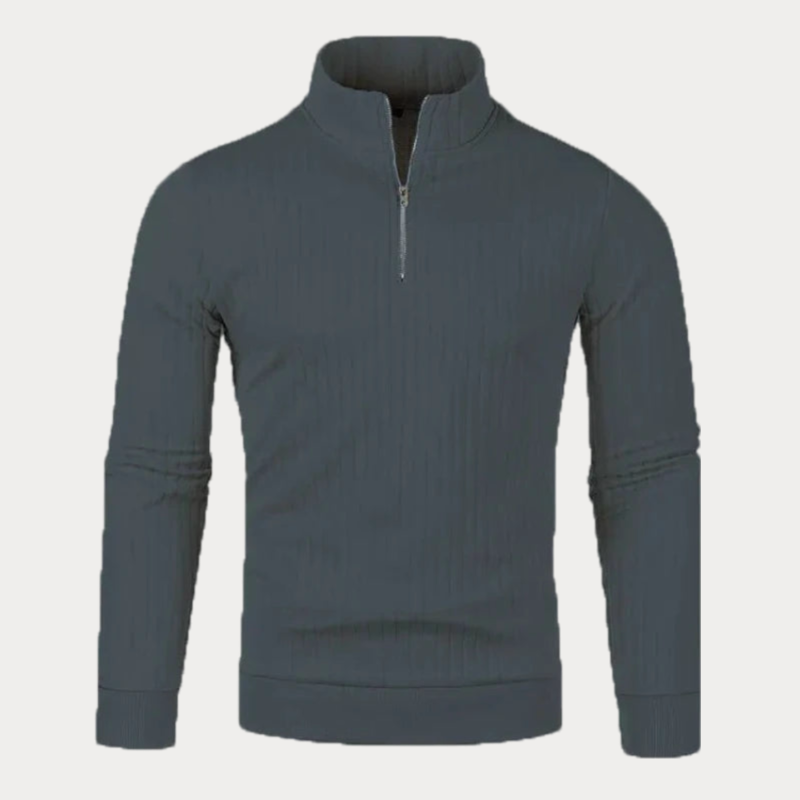 Half Zip Pullover heren – Comfortabele fleece trui voor casual en sportief