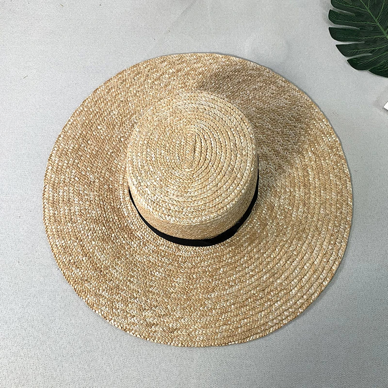 Hoed Rieten – Elegante zomerhoed voor dames met brede rand en stijlvol ontwerp