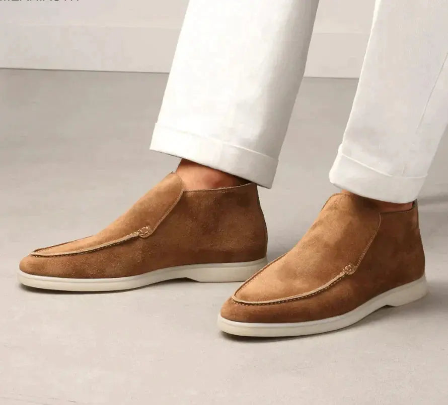 Heren Loafers Casual – Comfortabele Leren Instappers voor Dagelijks Gebruik