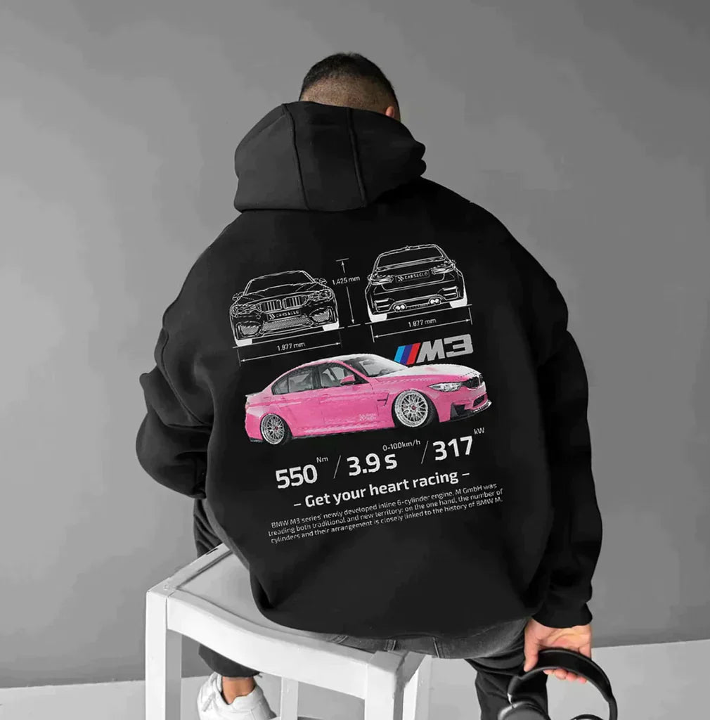 Oversized racing hoodie dames – Comfortabele en trendy hoodie voor sport en casual gebruik