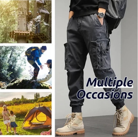 Cargobroeken heren – Comfortabele cargo pants met zakken voor casual gebruik