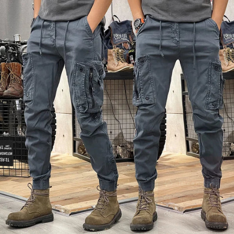 Cargobroeken heren – Comfortabele cargo pants met zakken voor casual gebruik
