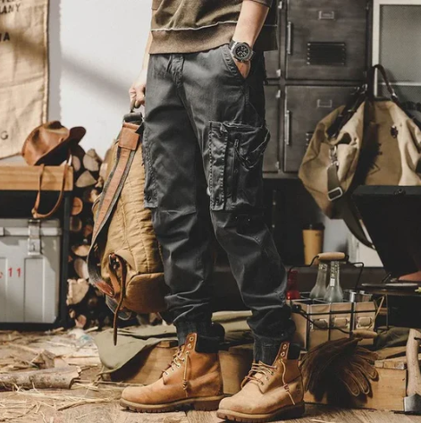 Cargobroeken heren – Comfortabele cargo pants met zakken voor casual gebruik