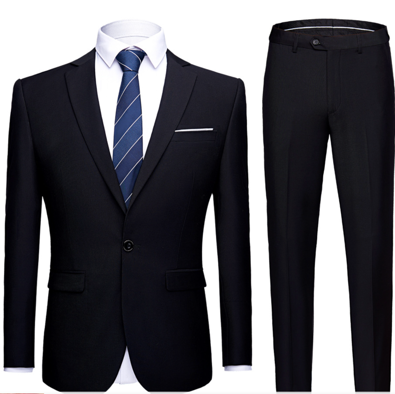 Formele set heren – Blazer en broek voor zakelijke en feestelijke gelegenheden