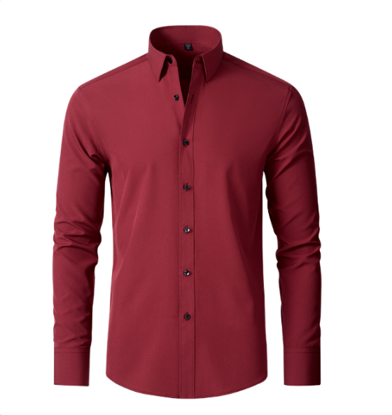 Strakke heren shirt – Rekbare stof met moderne pasvorm voor dagelijks gebruik
