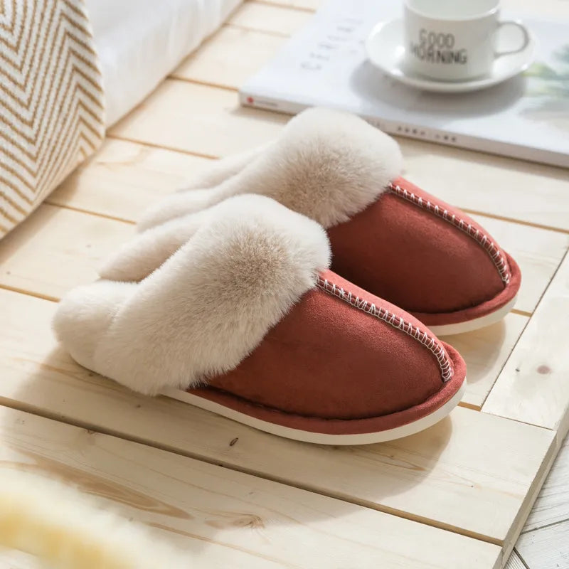 Zachte Huisschoenen Dames – Comfortabele Pantoffels voor Binnen en Relaxen