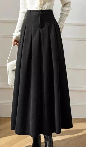 Vouwenrok dames – Elegante plissé rok van chiffon voor feest en casual gebruik