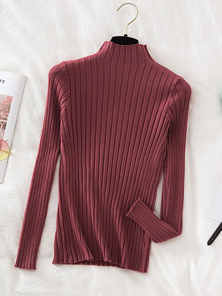 Geribbelde Trui Dames – Comfortabele en Stijlvolle Trui voor Herfst en Winter