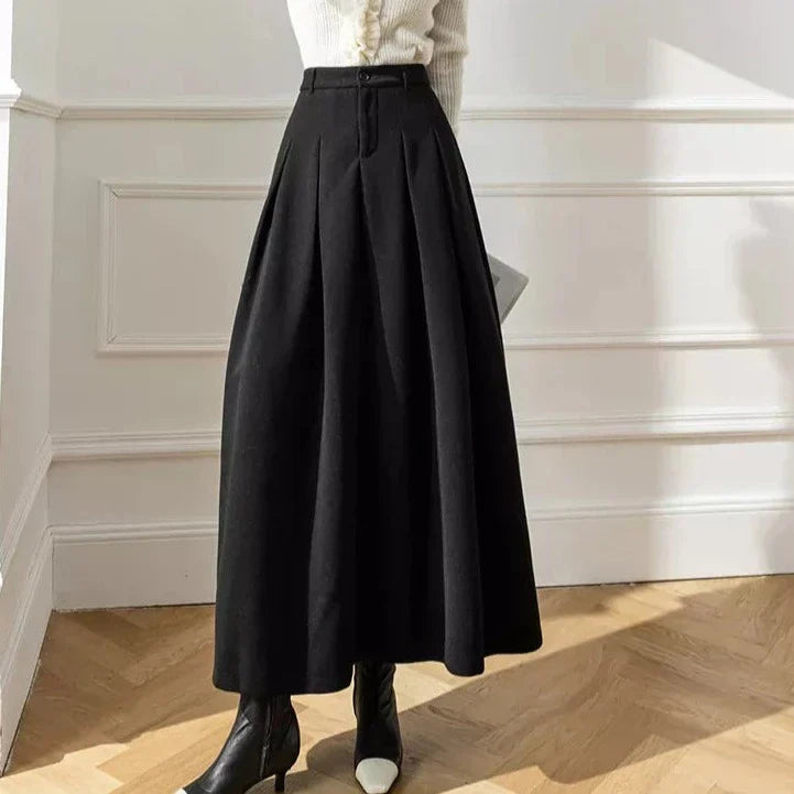Vouwenrok dames – Elegante plissé rok van chiffon voor feest en casual gebruik