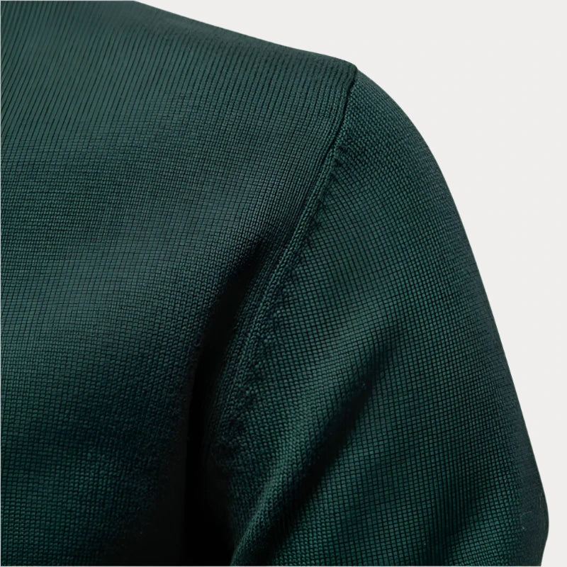 Heren Pullover Kwart Rits – Comfortabele Trui met Rits voor Casual en Sportief Gebruik