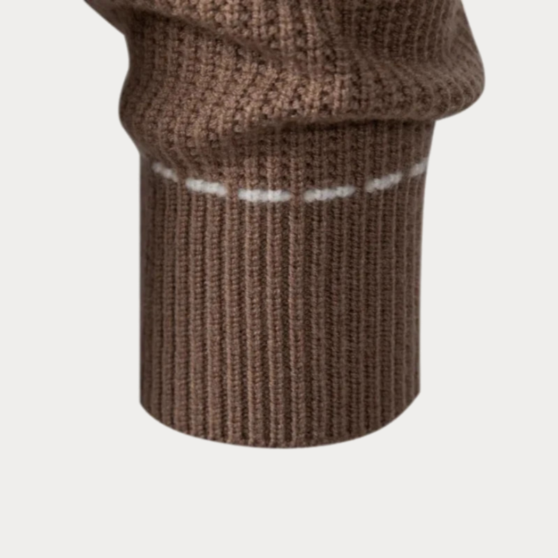Slim Fit Trui Heren – Klassieke Gebreide Trui van Katoen voor Casual en Formeel