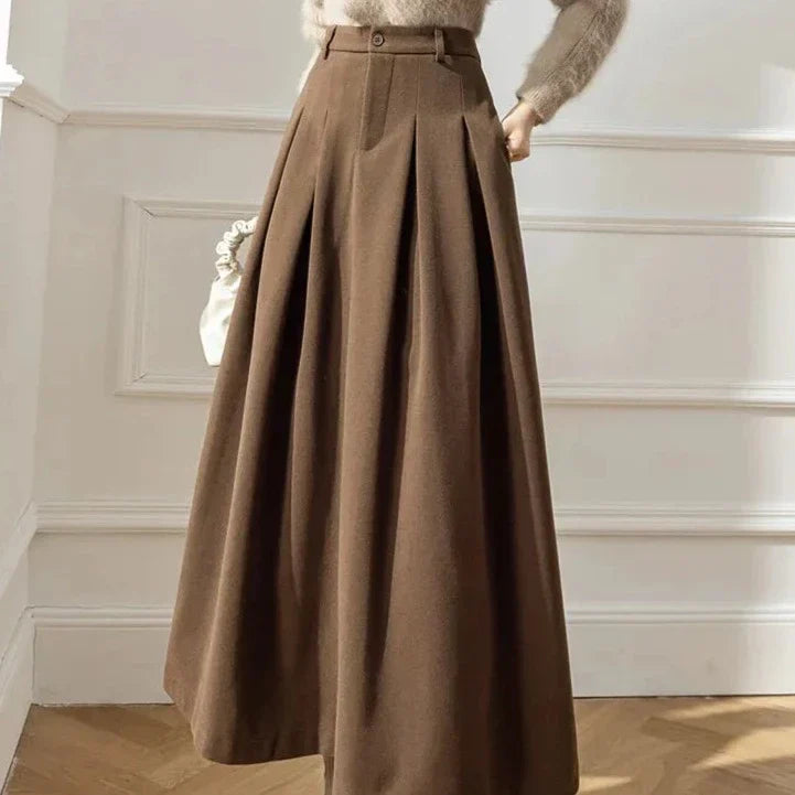 Vouwenrok dames – Elegante plissé rok van chiffon voor feest en casual gebruik