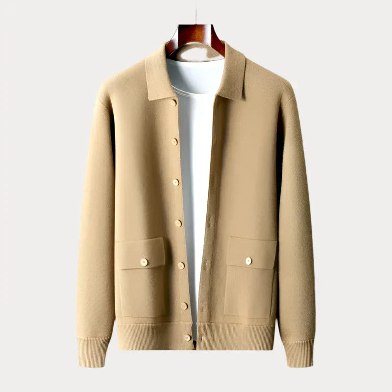 Vest voor heren – Knoopsluiting en voorkantzak, stijlvol en casual