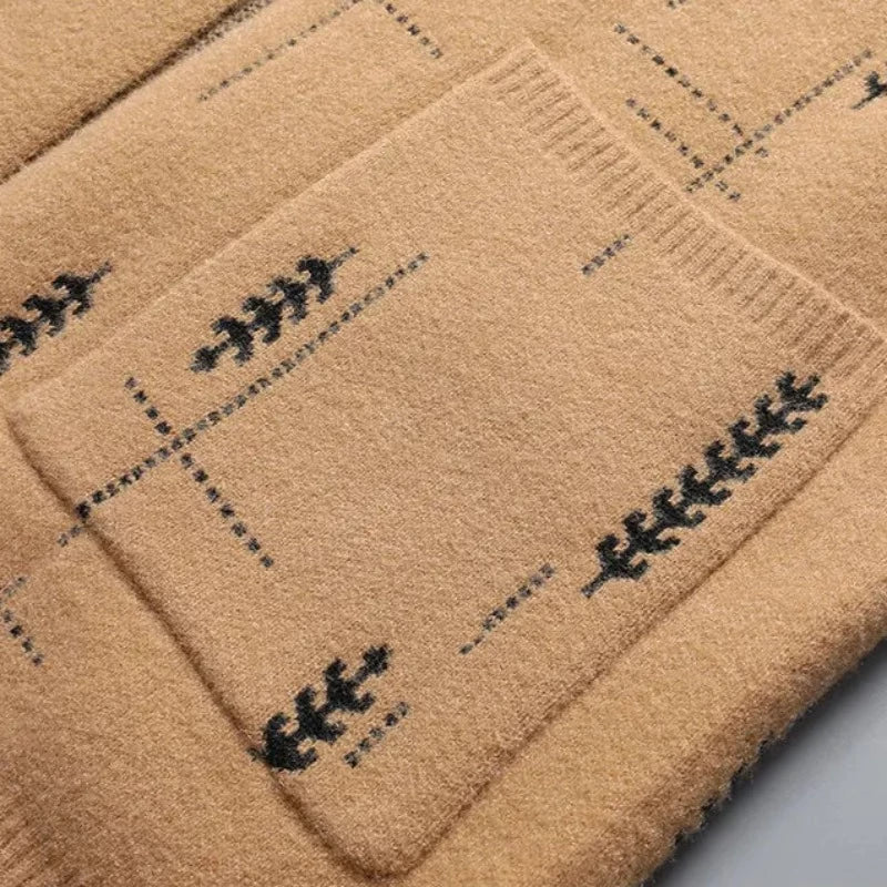 Heren Trui Gemêleerd – Comfortabele Gebreide Trui voor Casual en Formele Gelegenheden