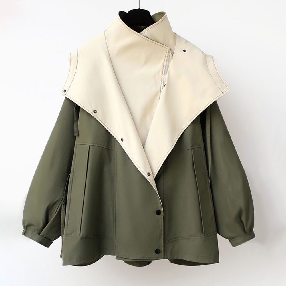 Trenchcoat dames – Elegante lange jas van hoogwaardige stof voor herfst en winter