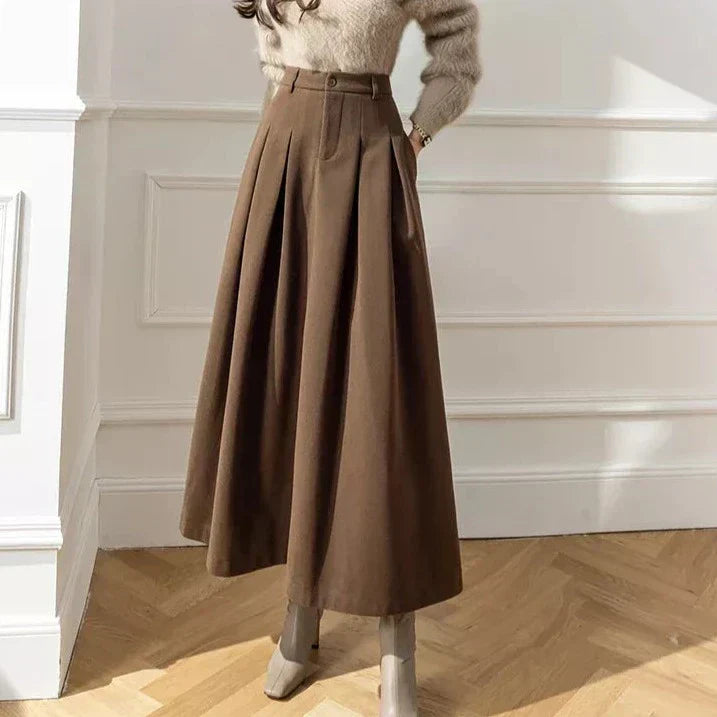 Vouwenrok dames – Elegante plissé rok van chiffon voor feest en casual gebruik