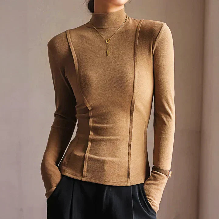 Dames Coltrui Langarm – Comfortabele en Stijlvolle Trui voor Herfst