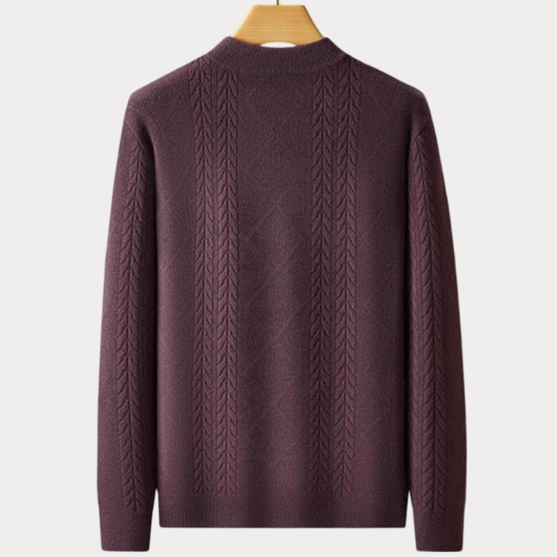 Heren Trui Ronde Hals – Comfortabele Gebreide Trui voor Herfst en Winter