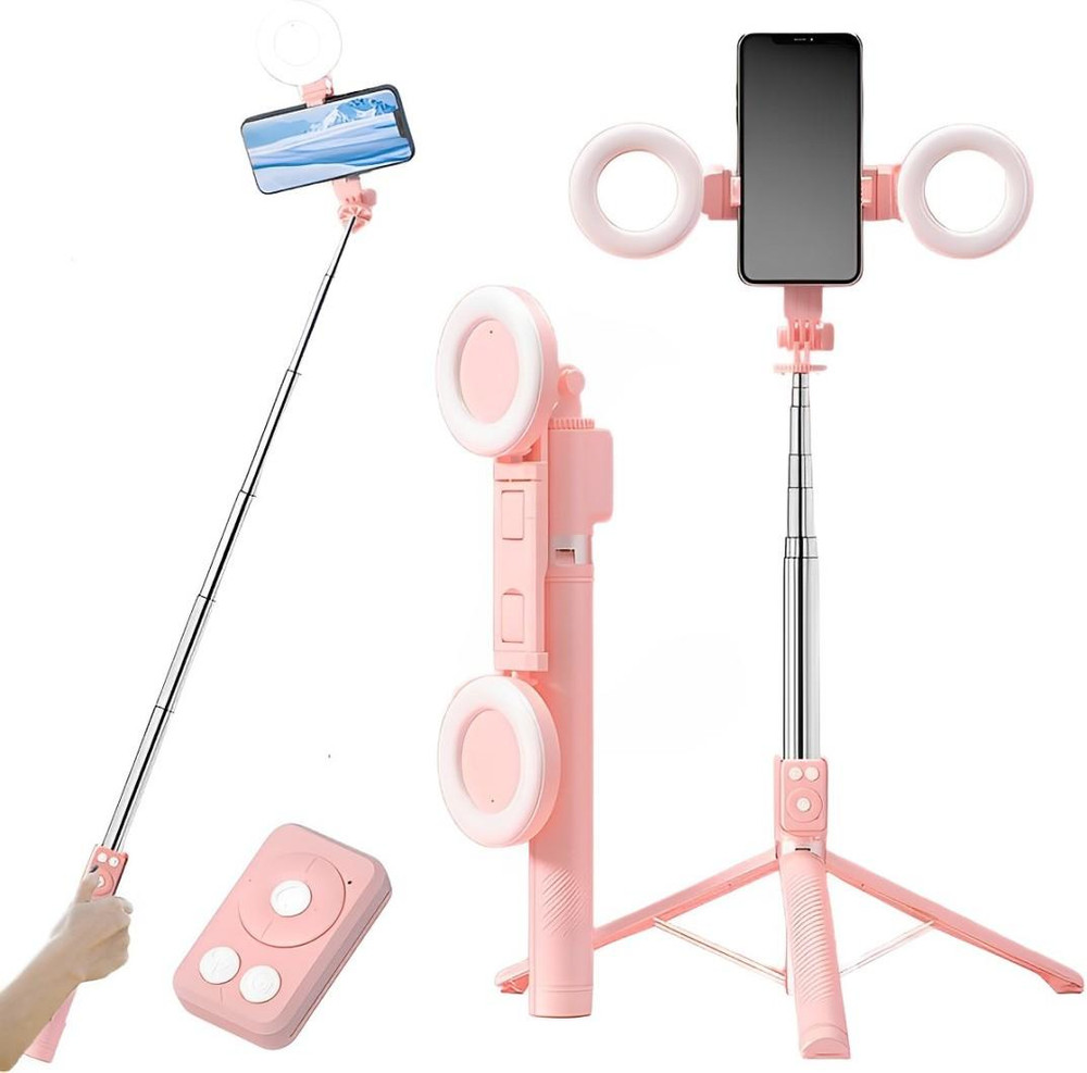 Selfiestick-statief Bluetooth