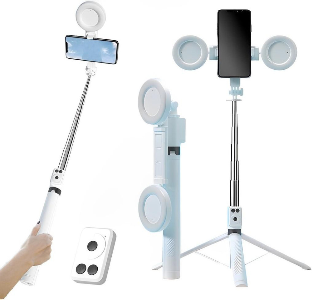 Selfiestick-statief Bluetooth