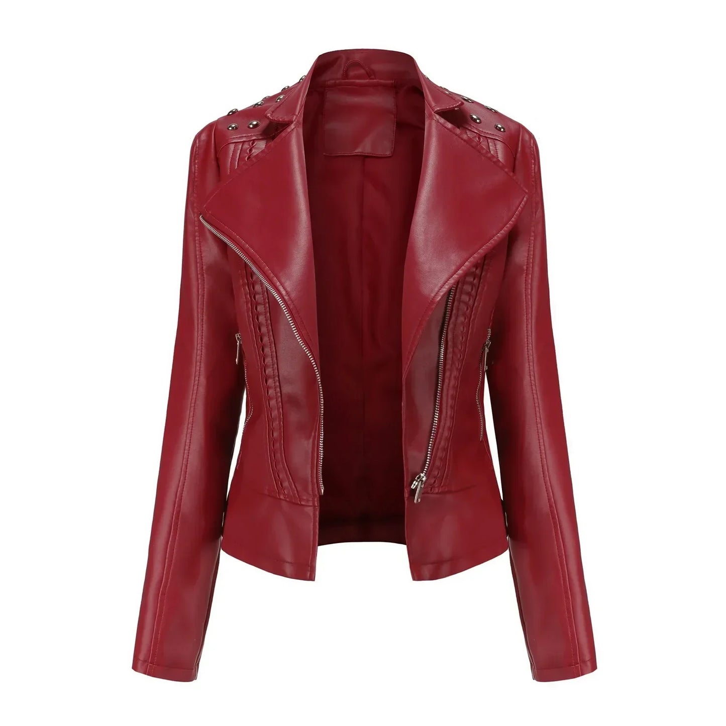 Leren Jas Dames – Elegante Damesjas van Echt Leer voor Herfst en Winter