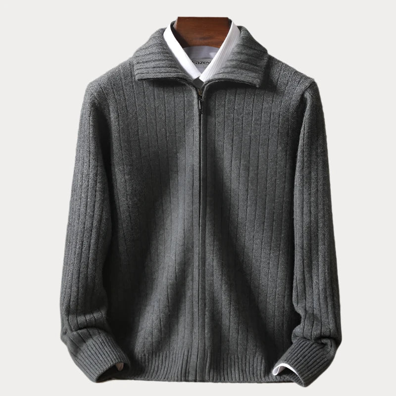 Heren vest met rits – Comfortabel en stijlvol vest voor casual en sportief gebruik