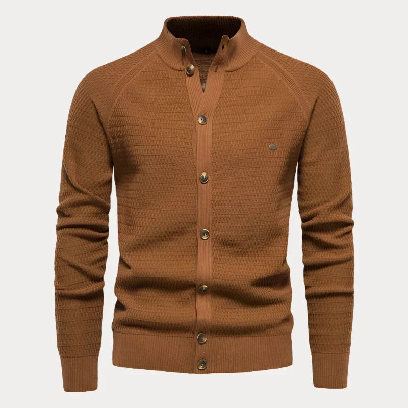 Heren Pullover met Knopfleiste – Comfortabele Trui voor Casual en Formele Gelegenheden