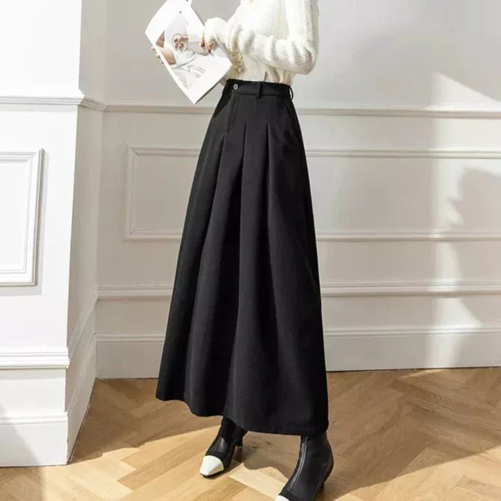 Vouwenrok dames – Elegante plissé rok van chiffon voor feest en casual gebruik